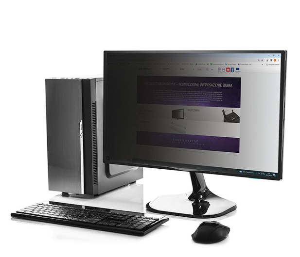 Qoltec Filtr prywatyzujący 20" | 16:10 - 1243544 - zdjęcie 2